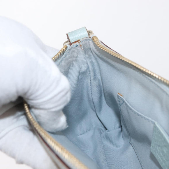 GUCCI GG Canvas Pouch Beige 152507 Auth 154014