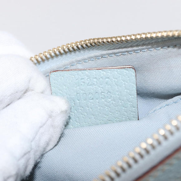 GUCCI GG Canvas Pouch Beige 152507 Auth 154014