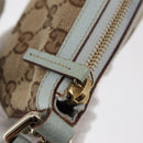 GUCCI GG Canvas Pouch Beige 152507 Auth 154014-9