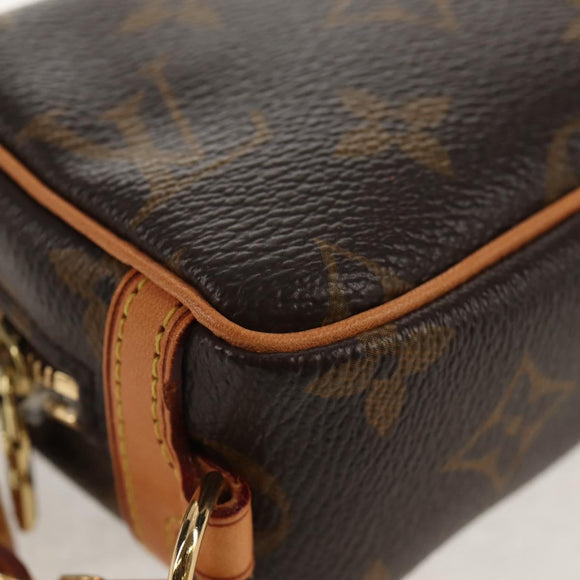 LOUIS VUITTON Monogram Trousse Wapity Pouch M58030 LV Auth 154015V