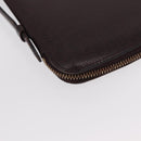 LOUIS VUITTON Taiga Organizer Atoll Travel Case Acajou M30656 LV Auth 154018-16