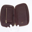 LOUIS VUITTON Taiga Organizer Atoll Travel Case Acajou M30656 LV Auth 154018-10