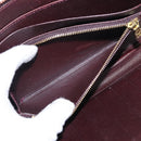 LOUIS VUITTON Taiga Organizer Atoll Travel Case Acajou M30656 LV Auth 154018-11