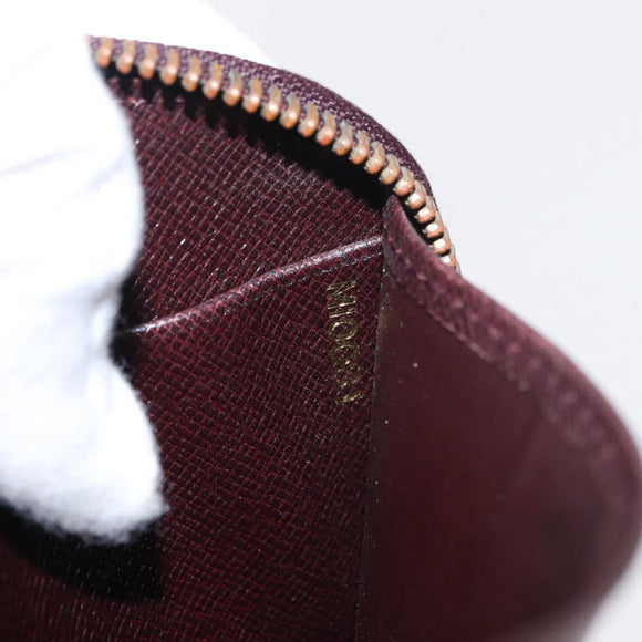 LOUIS VUITTON Taiga Organizer Atoll Travel Case Acajou M30656 LV Auth 154018