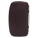 LOUIS VUITTON Taiga Organizer Atoll Travel Case Acajou M30656 LV Auth 154018-2