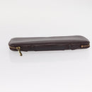 LOUIS VUITTON Taiga Organizer Atoll Travel Case Acajou M30656 LV Auth 154018-4