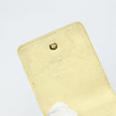 LOUIS VUITTON Monogram Vernis Walker Wallet Lime Yellow M91074 LV Auth 154019-17