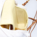 LOUIS VUITTON Monogram Vernis Walker Wallet Lime Yellow M91074 LV Auth 154019-19