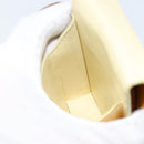 LOUIS VUITTON Monogram Vernis Walker Wallet Lime Yellow M91074 LV Auth 154019-20