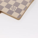 LOUIS VUITTON Damier Azur Agenda PM Day Planner Cover R20706 LV Auth 154021-10