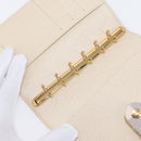 LOUIS VUITTON Damier Azur Agenda PM Day Planner Cover R20706 LV Auth 154021-16