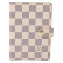 LOUIS VUITTON Damier Azur Agenda PM Day Planner Cover R20706 LV Auth 154021-2