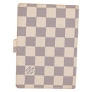 LOUIS VUITTON Damier Azur Agenda PM Day Planner Cover R20706 LV Auth 154021-3