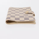 LOUIS VUITTON Damier Azur Agenda PM Day Planner Cover R20706 LV Auth 154021-7
