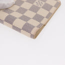 LOUIS VUITTON Damier Azur Agenda PM Day Planner Cover R20706 LV Auth 154021-8