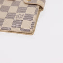 LOUIS VUITTON Damier Azur Agenda PM Day Planner Cover R20706 LV Auth 154021-9