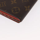 LOUIS VUITTON Monogram Trunk Portefeuille Sarah Long Wallet M60415 Auth 154024-15