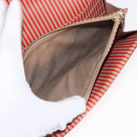 LOUIS VUITTON Monogram Trunk Portefeuille Sarah Long Wallet M60415 Auth 154024