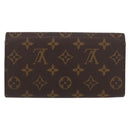 LOUIS VUITTON Monogram Trunk Portefeuille Sarah Long Wallet M60415 Auth 154024-2