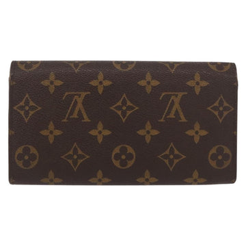LOUIS VUITTON Monogram Trunk Portefeuille Sarah Long Wallet M60415 Auth 154024 - 0