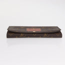 LOUIS VUITTON Monogram Trunk Portefeuille Sarah Long Wallet M60415 Auth 154024-6