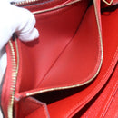 LOUIS VUITTON Monogram Empreinte Zippy Wallet Red M60737 LV Auth 154025-11
