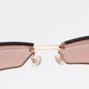 FENDI Sunglasses metal Gold Tone FF0401/S Auth 154026-9