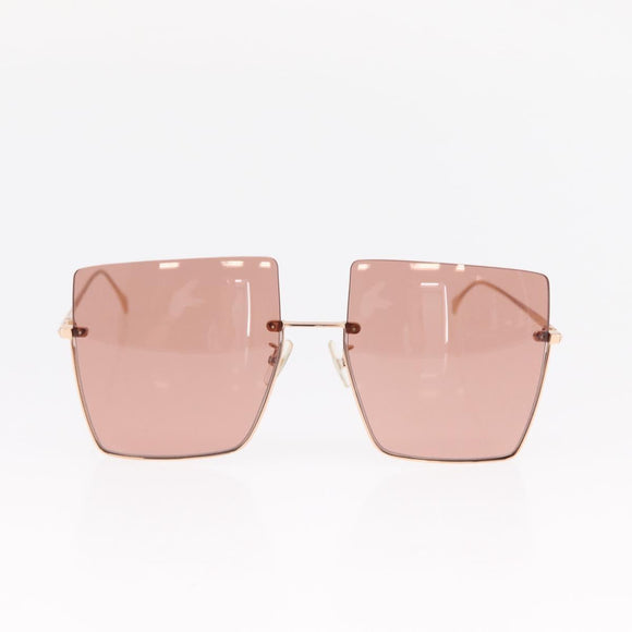 FENDI Sunglasses metal Gold Tone FF0401/S Auth 154026