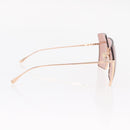 FENDI Sunglasses metal Gold Tone FF0401/S Auth 154026-6