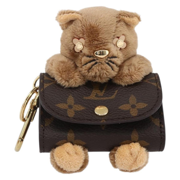 LOUIS VUITTON Monogram Bag Charm LV Cute Key Holder M01561 LV Auth 154029SM