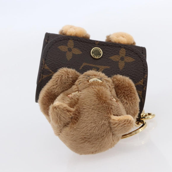 LOUIS VUITTON Monogram Bag Charm LV Cute Key Holder M01561 LV Auth 154029SM