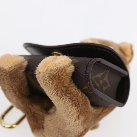 LOUIS VUITTON Monogram Bag Charm LV Cute Key Holder M01561 LV Auth 154029SM