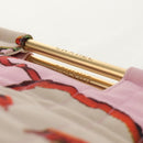 CHANEL Choco Bar Hand Bag Canvas Gold Pink CC Auth 154030M-7