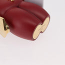 LOUIS VUITTON Monogram Vivienne Bijoux Sac Gaston Charm Red M00346 Auth 154031SM-9