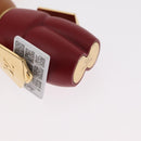 LOUIS VUITTON Monogram Vivienne Bijoux Sac Gaston Charm Red M00346 Auth 154031SM-15