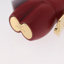 LOUIS VUITTON Monogram Vivienne Bijoux Sac Gaston Charm Red M00346 Auth 154031SM-16