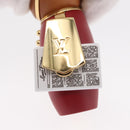 LOUIS VUITTON Monogram Vivienne Bijoux Sac Gaston Charm Red M00346 Auth 154031SM-10
