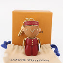 LOUIS VUITTON Monogram Vivienne Bijoux Sac Gaston Charm Red M00346 Auth 154031SM-12
