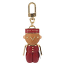 LOUIS VUITTON Monogram Vivienne Bijoux Sac Gaston Charm Red M00346 Auth 154031SM-13