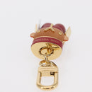 LOUIS VUITTON Monogram Vivienne Bijoux Sac Gaston Charm Red M00346 Auth 154031SM-5