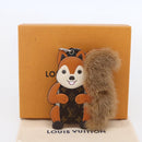 LOUIS VUITTON Monogram Porte Cles Squirrel Schlüsselanhänger M00345 LV Auth 154032SAM-11