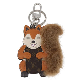 LOUIS VUITTON Monogram Porte Cles Squirrel Key Holder M00345 LV Auth 154032SAM - 0