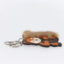 LOUIS VUITTON Monogram Porte Cles Squirrel Schlüsselanhänger M00345 LV Auth 154032SAM-5