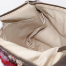 CHANEL Girl Chanel Shoulder Bag Tweed Multicolor Gold CC Auth 154036SAM-19