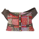 CHANEL Girl Chanel Shoulder Bag Tweed Multicolor Gold CC Auth 154036SAM-2