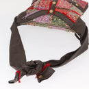 CHANEL Girl Chanel Shoulder Bag Tweed Multicolor Gold CC Auth 154036SAM-7