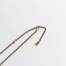 LOUIS VUITTON LV Animals Necklace metal Gold Tone MP2928 LV Auth 154037SAM-14