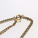 LOUIS VUITTON LV Animals Necklace metal Gold Tone MP2928 LV Auth 154037SAM-10