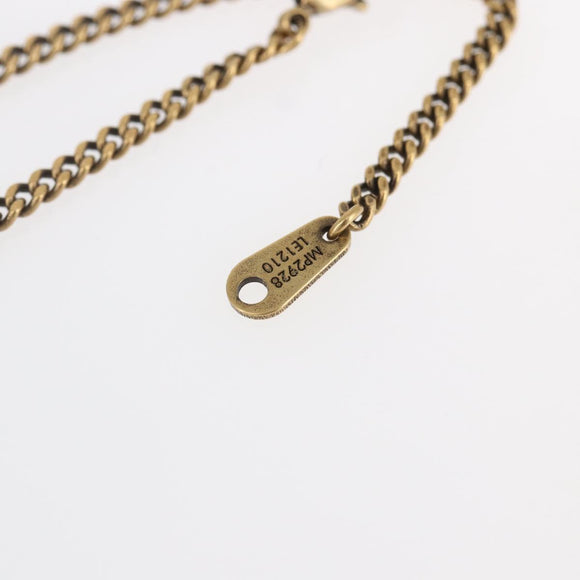 LOUIS VUITTON LV Animals Necklace metal Gold Tone MP2928 LV Auth 154037SAM