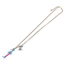 LOUIS VUITTON LV Animals Necklace metal Gold Tone MP2928 LV Auth 154037SAM-2
